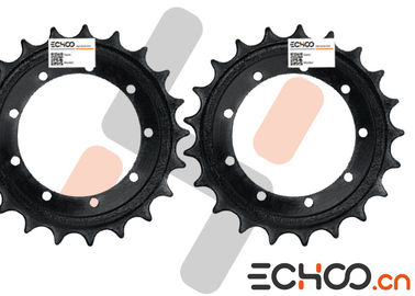 Kubota K035 Mini Excavator Sprockets With Steel Material Customized Color