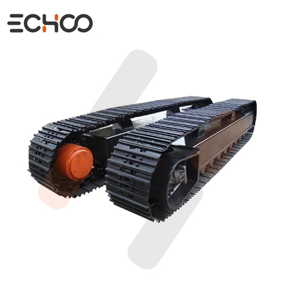 0.5-60 Ton Custom Steel Track Undercarriage For Crawler Excavator Dozer Chassis