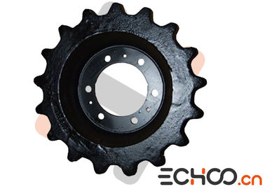 Steel Compact Track Loader Undercarriage Parts /  Mini Loader Chain Drive Sprocket