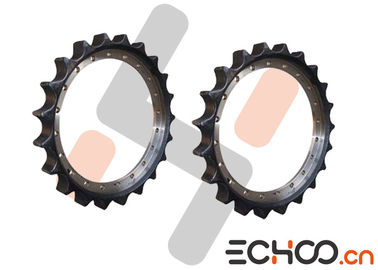 EC345 Metric Roller Chain Sprockets / Stainless Steel Track Rollers High Strength