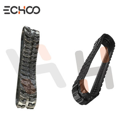 Rubber Track 50G Natural Rubber for Mini Digger Undercarriage Equipment Parts