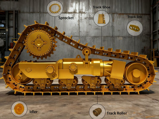 Premium Undercarriage Parts for Bobcat Compact Track Loaders One-Stop Exclusive Supplier