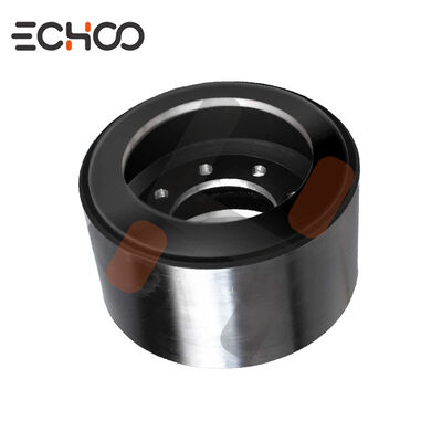 High-Quality Road Machinery Rubber Roller Wheel Solid Tire Wheel for Pavers